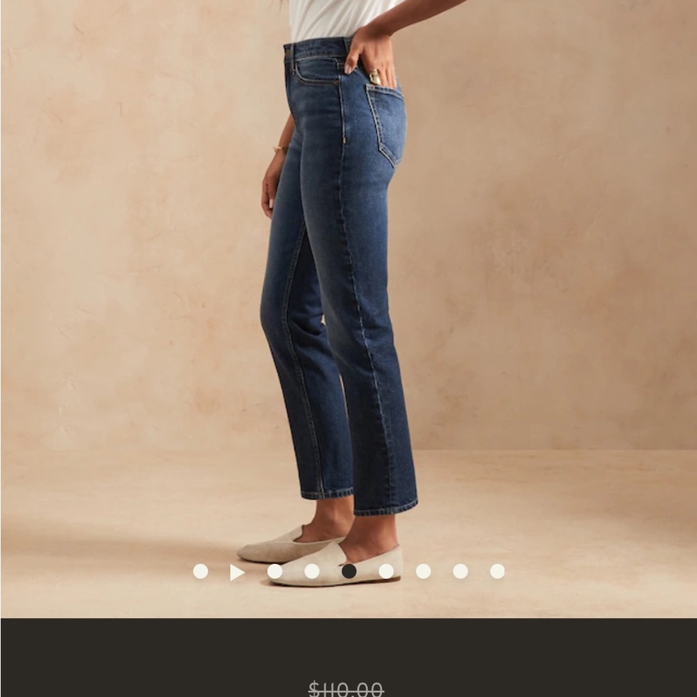 Banana Republic NWT straight ankle jeans